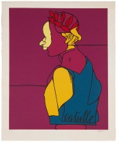 VALERIO ADAMI (B. 1935), "CATU