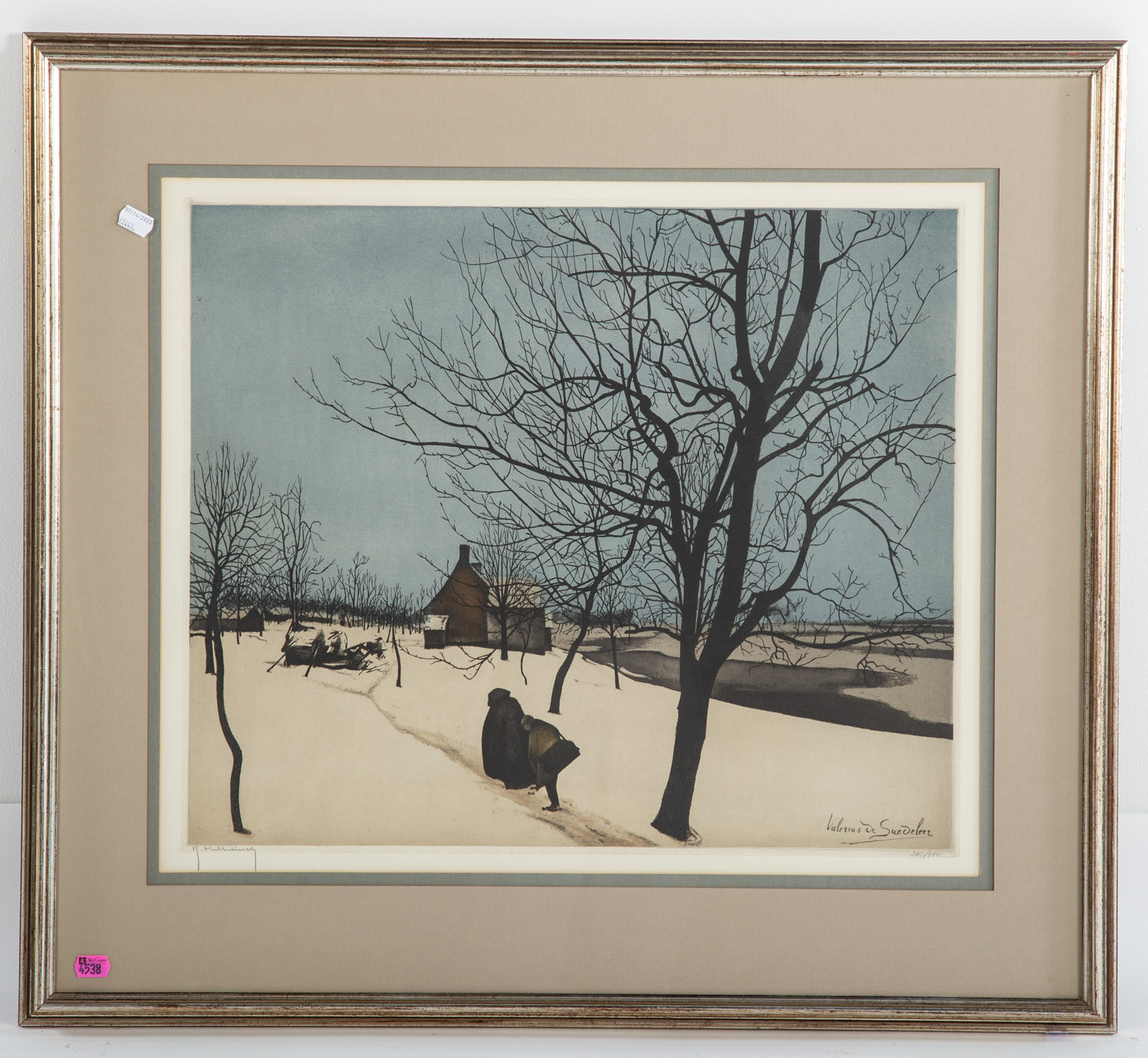 VALERIUS DE SAEDELEER. ARRIVING
