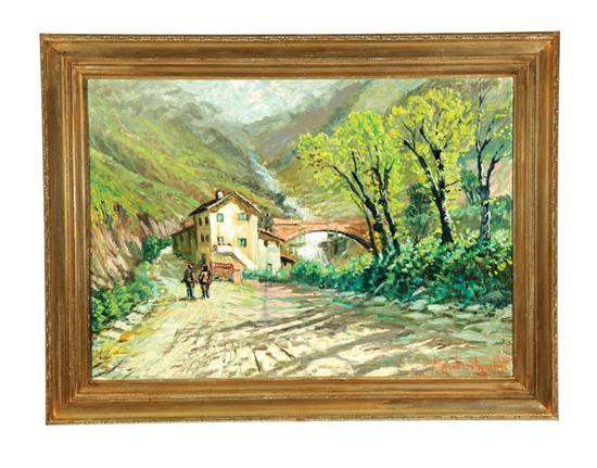 VALLEY LANDSCAPE  (EUROPEAN SCHOOL