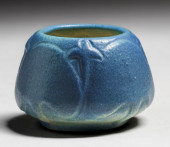 VAN BRIGGLE #698 TURQUOISE VAS