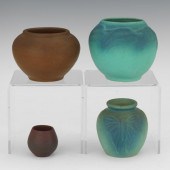 VAN BRIGGLE ART POTTERY FOUR V