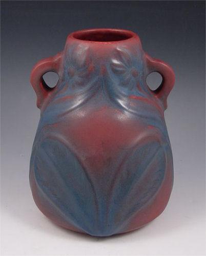 VAN BRIGGLE ART POTTERY VASE: Ca.