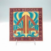 VAN BRIGGLE ART TILE COLLECTOR