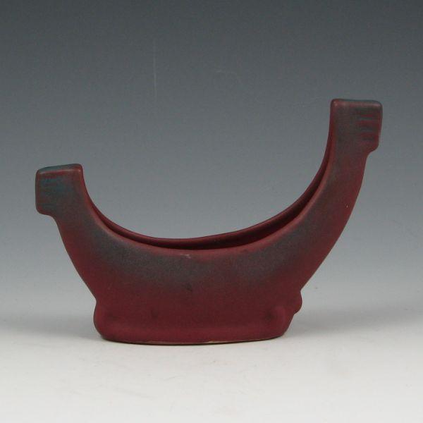 Van Briggle boat bowl in Persian
