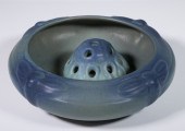 VAN BRIGGLE DRAGONFLY BOWL WIT