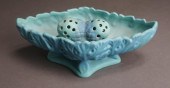 VAN BRIGGLE GLAZED CERAMIC CEN