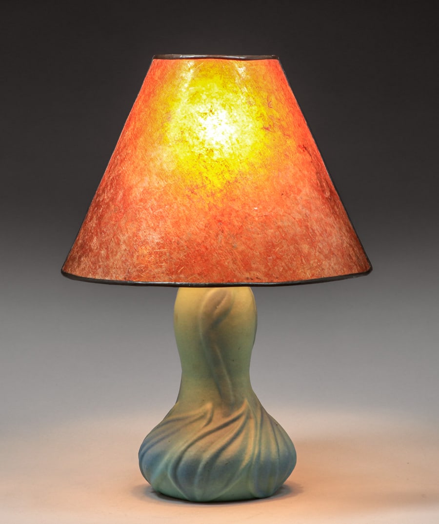 VAN BRIGGLE MICA LAMP C1950SVan
