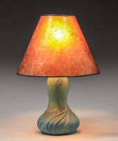 VAN BRIGGLE MICA LAMP C1950SVa