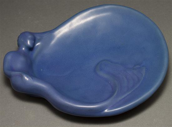 Van Briggle molded art pottery dish