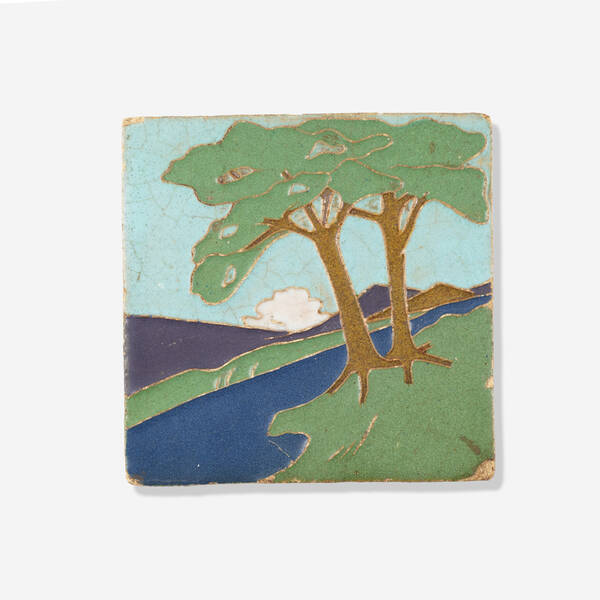Van Briggle Pottery. trivet tile