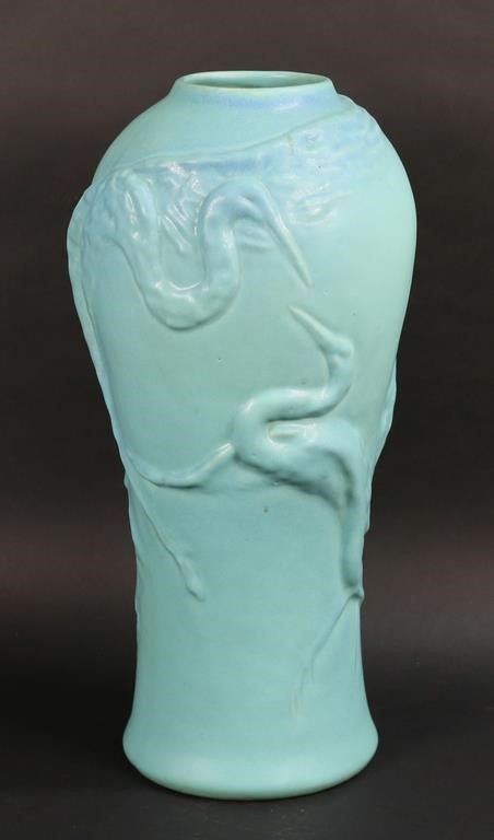 VAN BRIGGLE POTTERY VASE