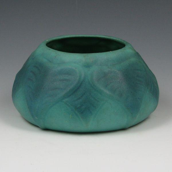 Van Briggle squat vase with