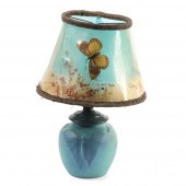 VAN BRIGGLE TURQUOISE BUTTERFL