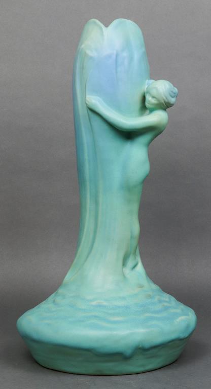 VAN BRIGGLE TURQUOISE "WATER NYMPH"