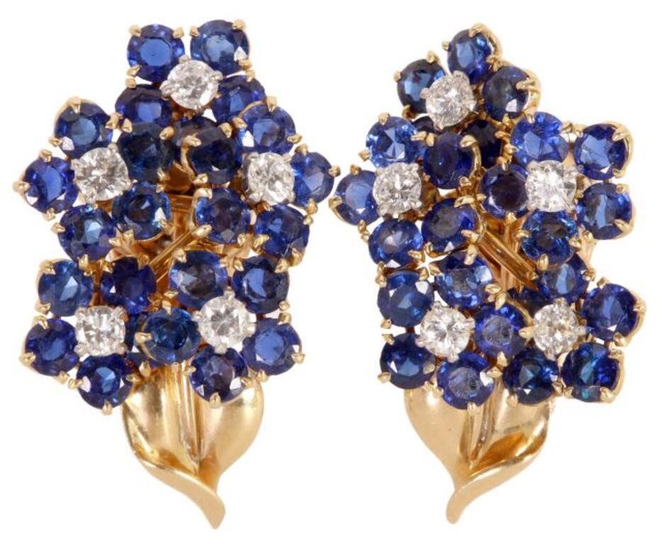 VAN CLEEF & ARPELS 18K SAPPHIRE &