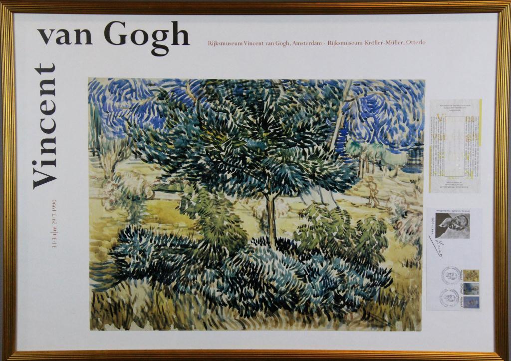Van Gogh Poster 1st Issue Stamp &