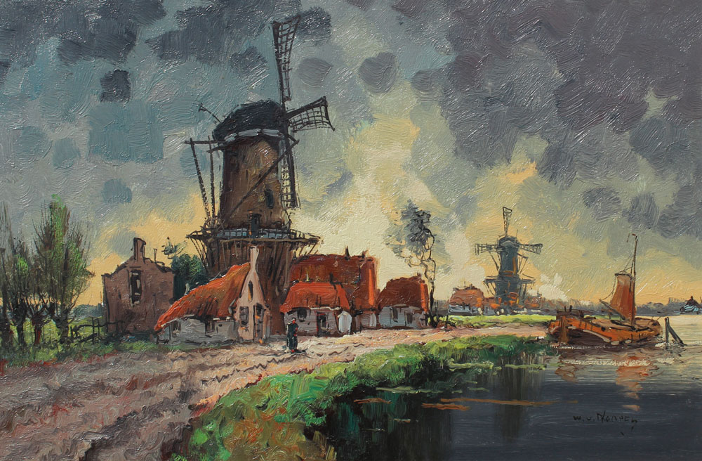 VAN NORDEN W. (Dutch 20th C.):