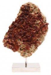 VANADINITE SPECIMEN ON POLISHE