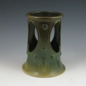 Vance Avon Faience Co. candle