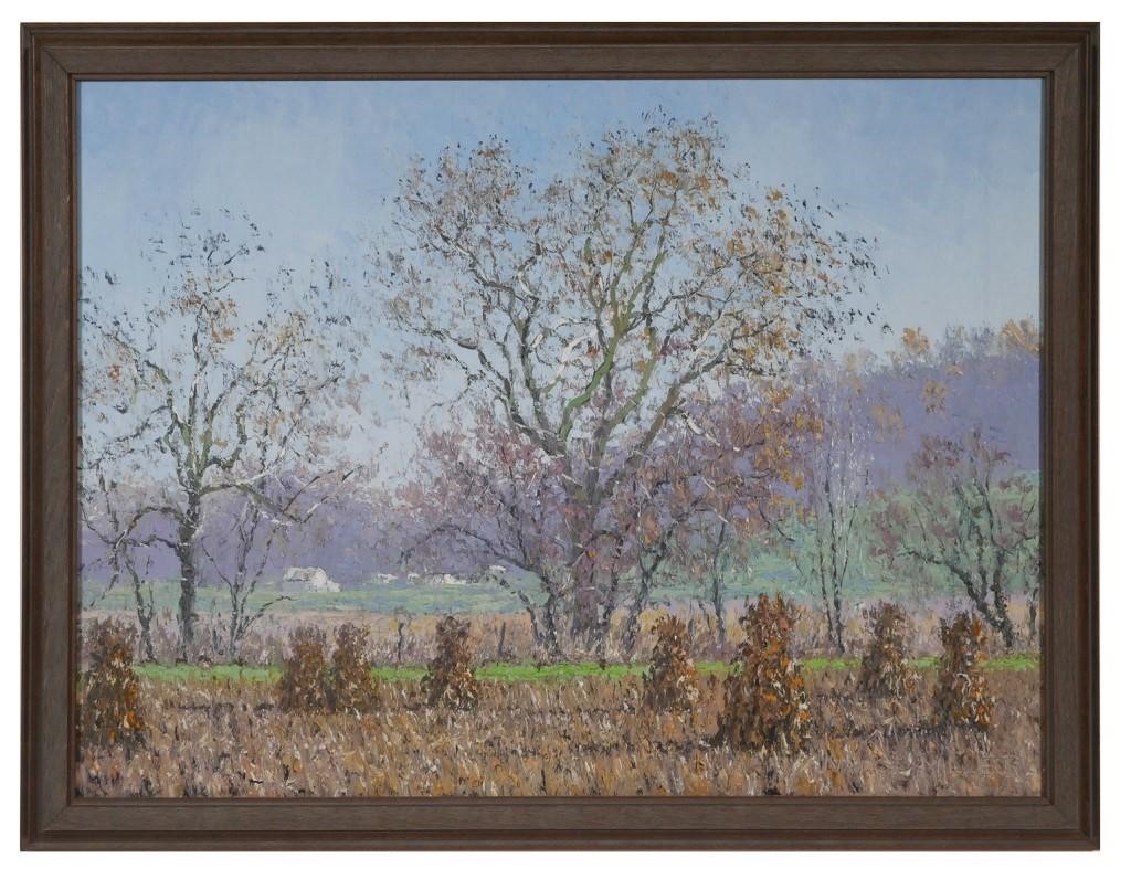 VANCE MILLER, OIL ON
