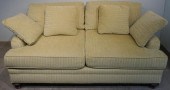 VANGUARD GOLD UPHOLSTERED TWO-