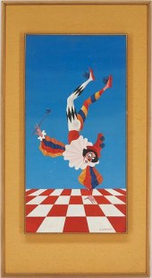 VANIERO CANEVARI OIL ON PANEL