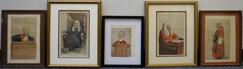 VANITY FAIR 'SPY' PRINTS, INCLUDING