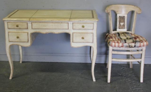 Vanity Table and Chair.From an East