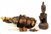 VANUATU PUPPET HEAD FIGURE AND