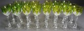 VARGA YELLOW-GREEN CRYSTAL TWE