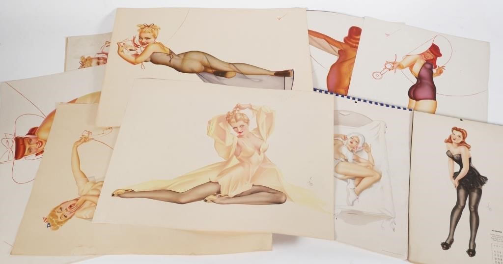 VARGAS & PETTY PINUP CALENDARS &