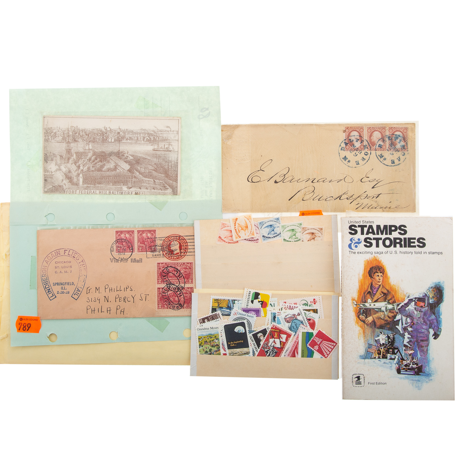 VARIED ASSORTMENT OF STAMPS &