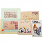 VARIED ASSORTMENT OF STAMPS &