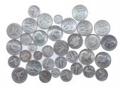 VARIETY OF SILVER COINS 14- 40