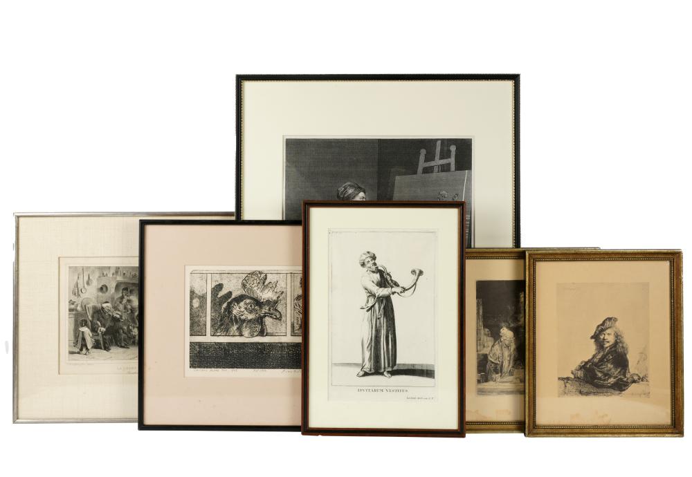 VARIOUS ARTISTS: SIX FRAMED