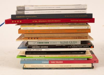 Various arts catalogues, books