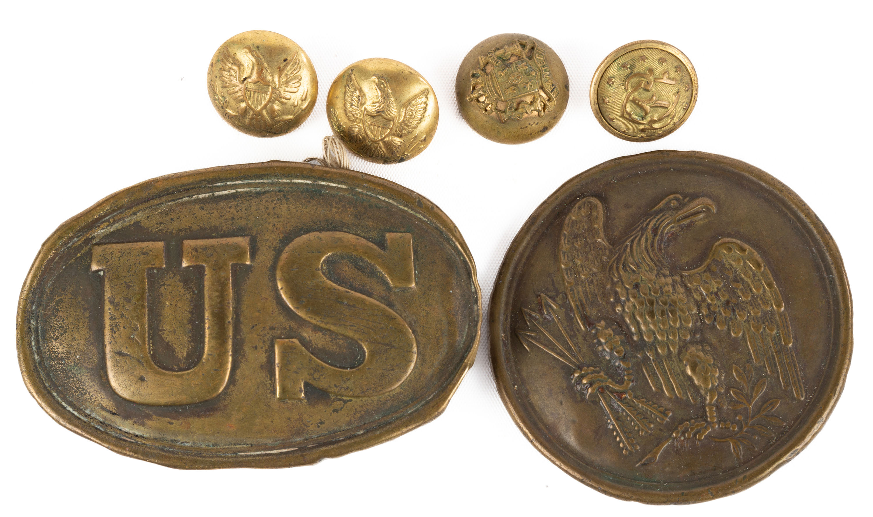 VARIOUS CIVIL WAR ERA BELT