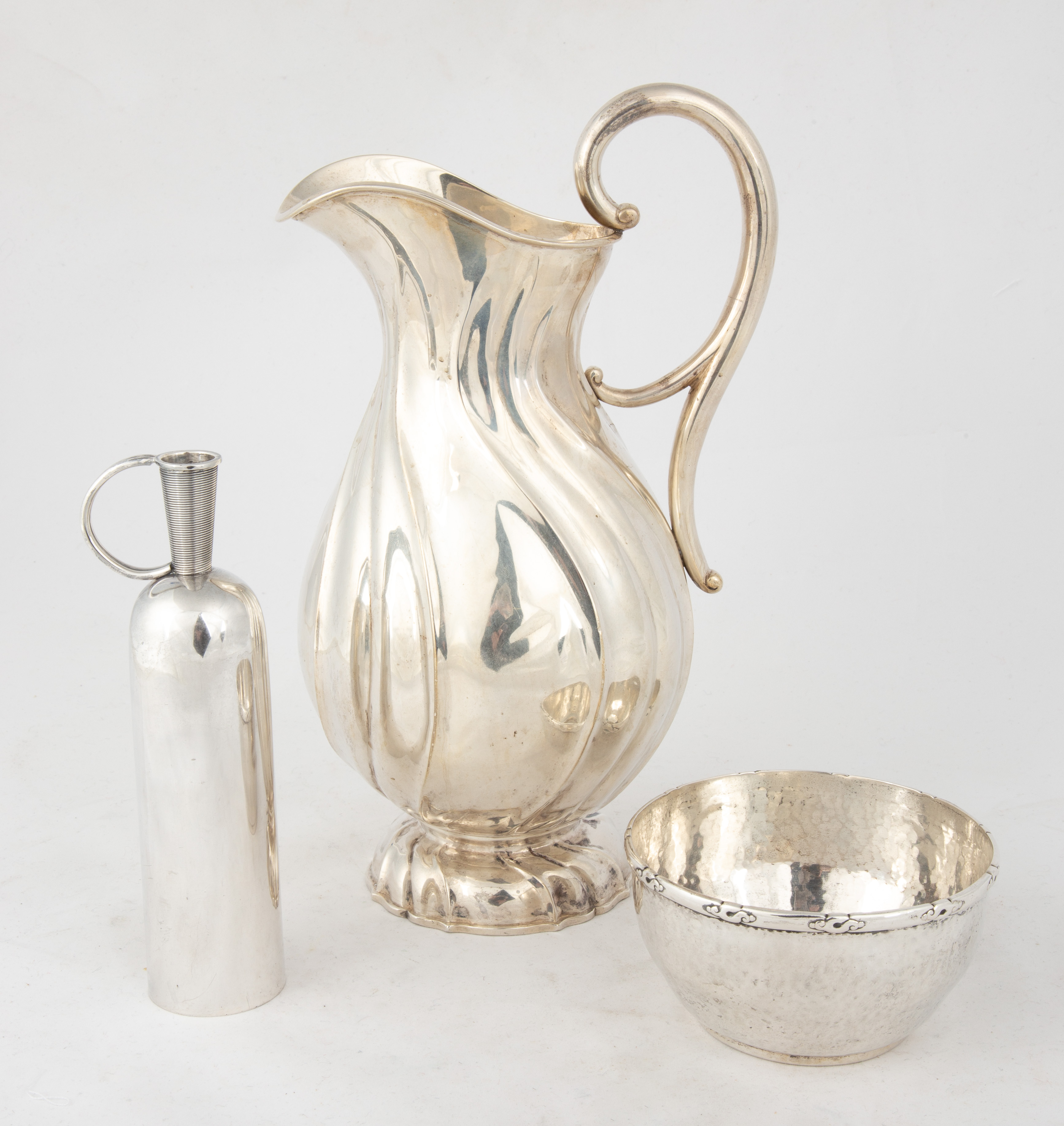 VARIOUS DANISH SILVER ITEMS