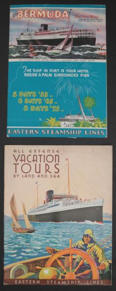 VARIOUS EARLY 20TH C. STEAMSHIP