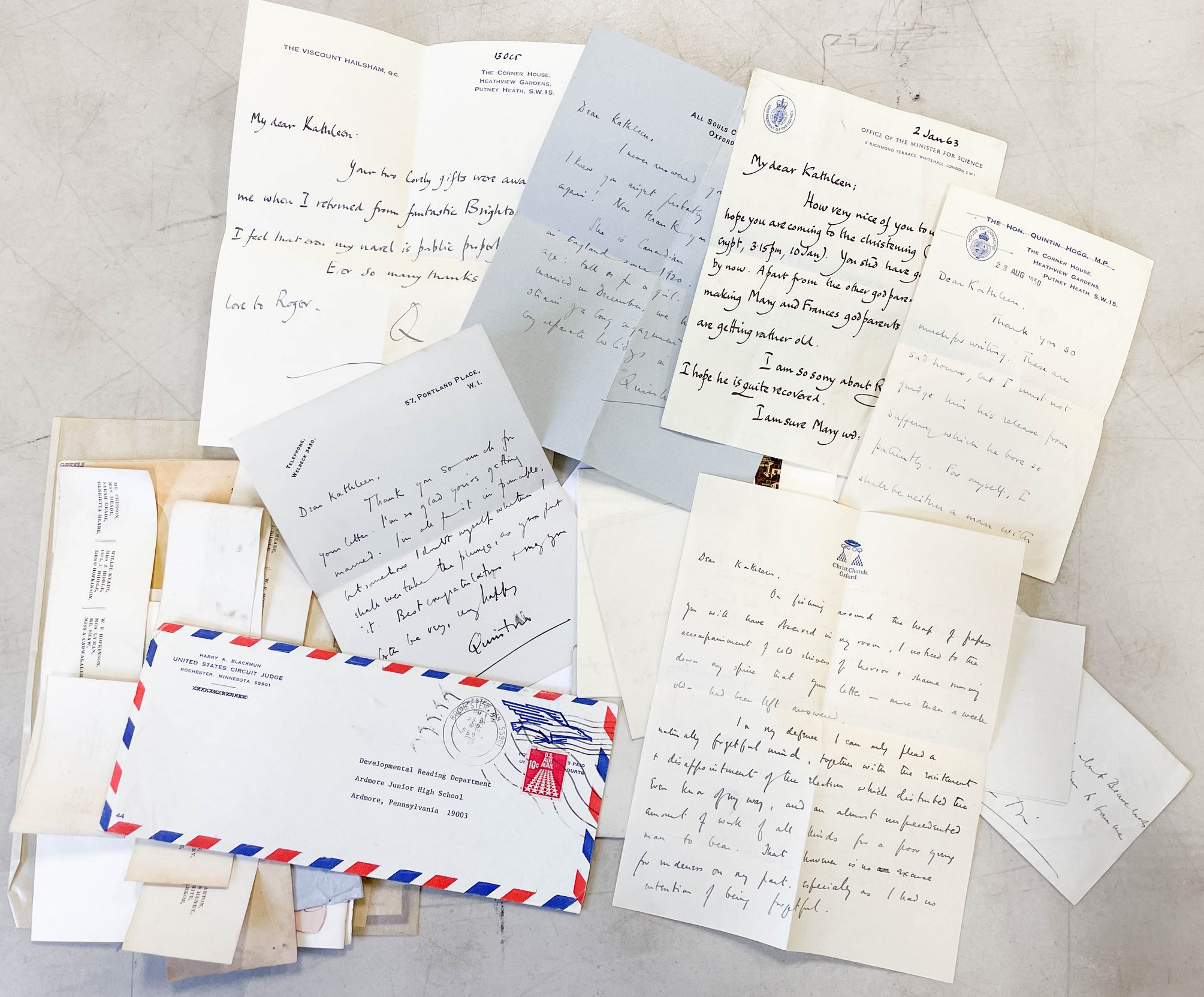 Various ephemera of the 19th and