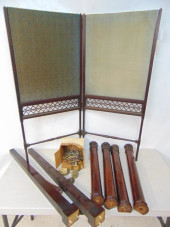 VARIOUS FURNITURE PARTS, FIRES