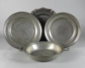 VARIOUS PEWTER TABLEWAREA grou