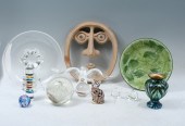 VARIOUS PORCELAIN AND GLASS TR