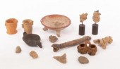 Various Pre-Columbian pottery