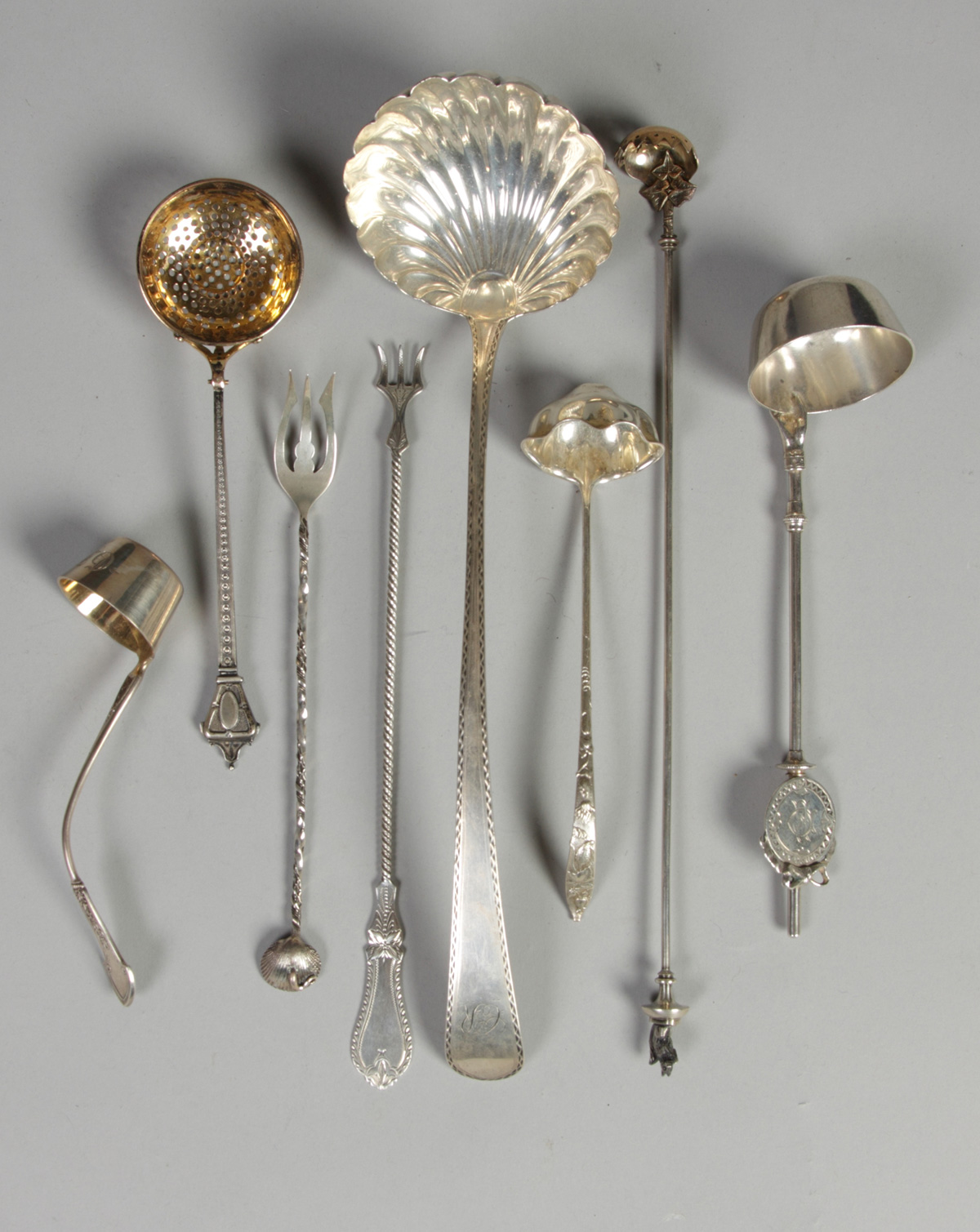 Various Sterling serving pieces