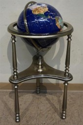 VARIOUS STONE INLAID BLUE STON