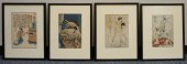 VARIOUS UKIYO-E ARTIST, COURTE