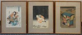VARIOUS UKIYO-E ARTISTS, ACTOR