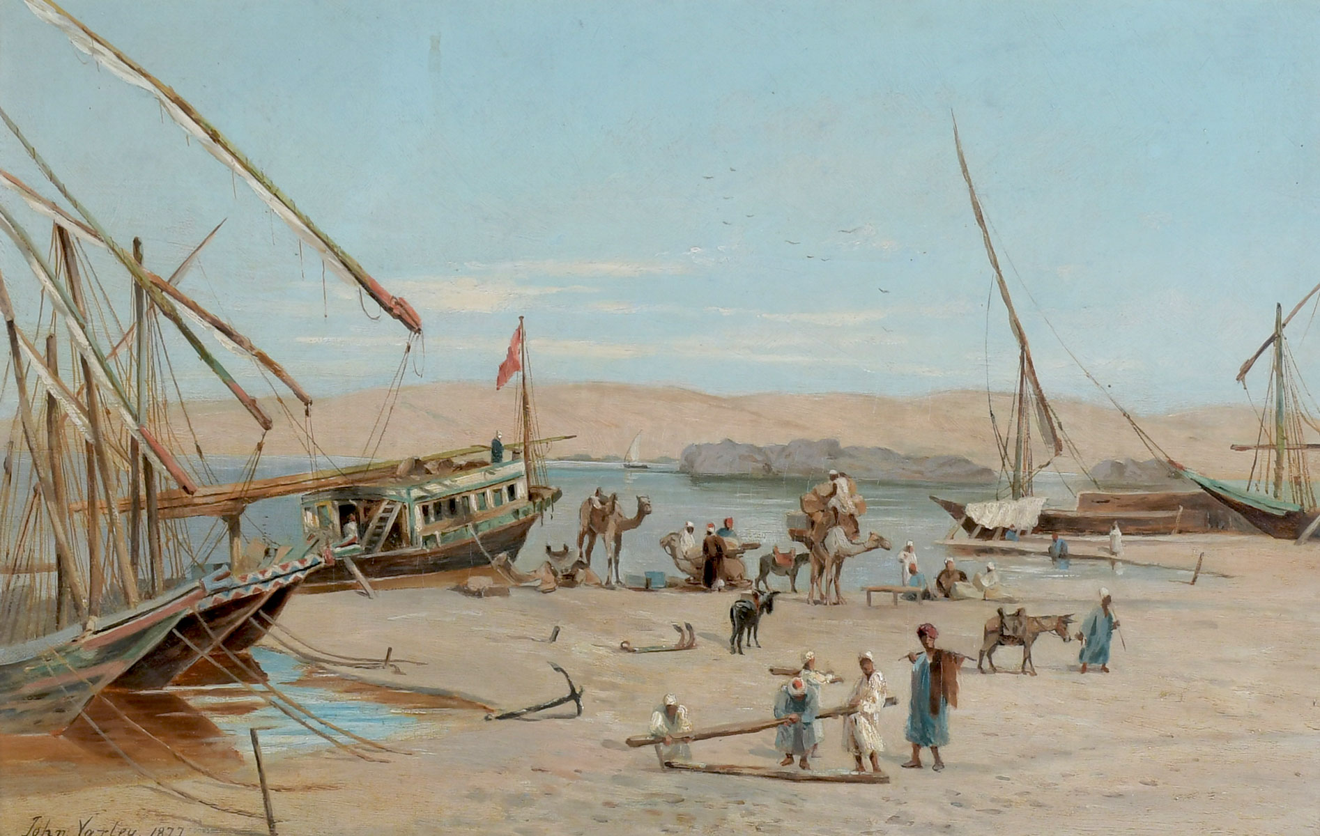 VARLEY, John, (1850-1933): A