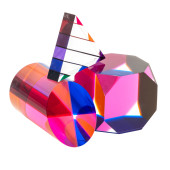 VASA MIHICH. ACRYLIC SCULPTURE